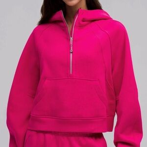 Lululemon Scuba Half Zip Cropped